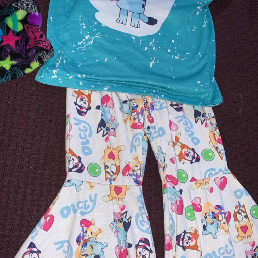 Bluey 2 pc Outfit
